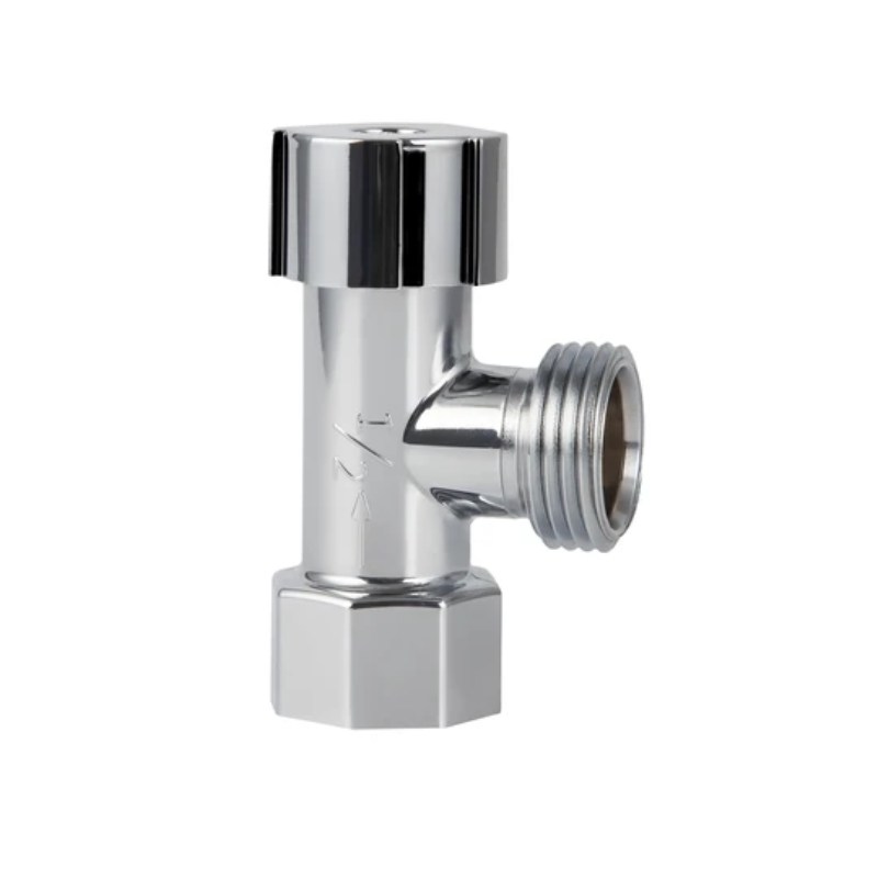 Llave Lavadora Plástica Cromada Gricol