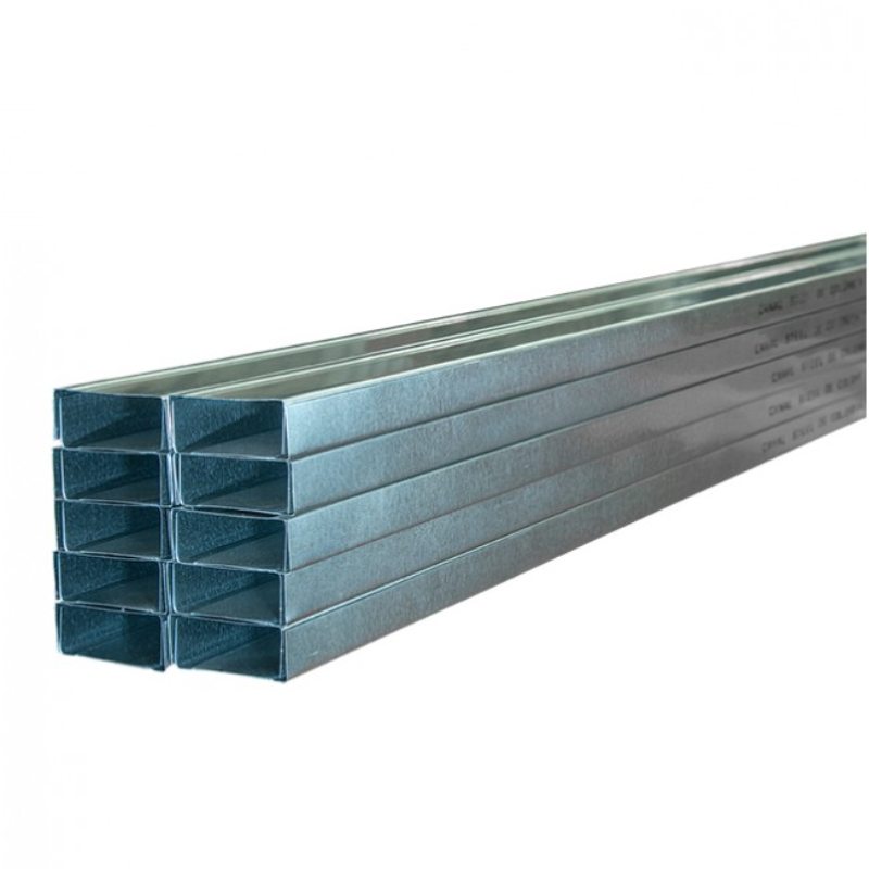 Canal base 6 M/P yeso NE 0.4 mm x 2.44 metros Colmena