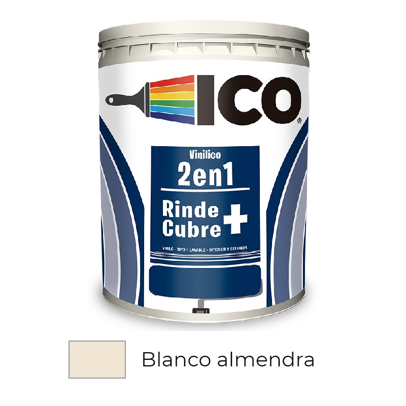 Pintura tipo 1 blanco Almendra