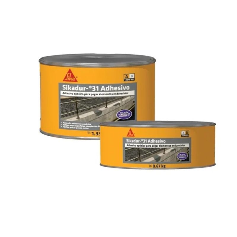 Sikadur 31 Adhesivo Epóxico Gris Pega Material Construcción 2kg Sika