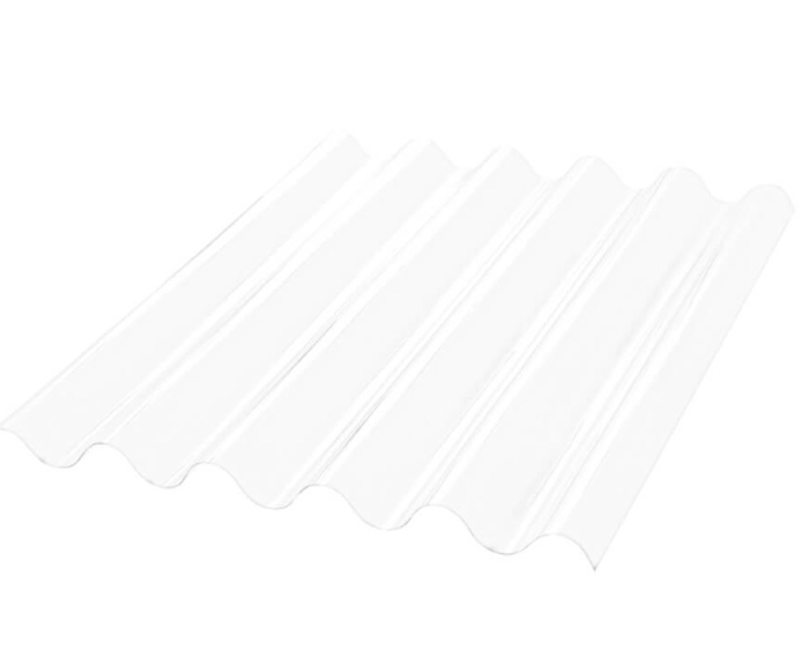 Teja Policarbonato Ajonit 1.22x0.92 mt No. 4 Cristal Ajover