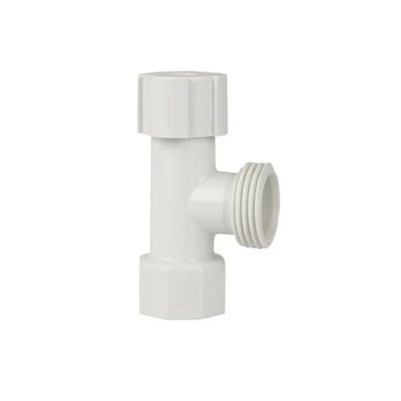 Llave Lavadora Plástica Blanca Gricol